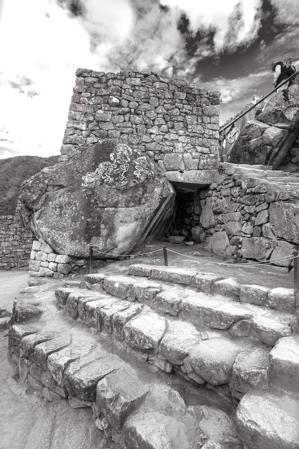 View of the Inca ruins, ca. 1438-71